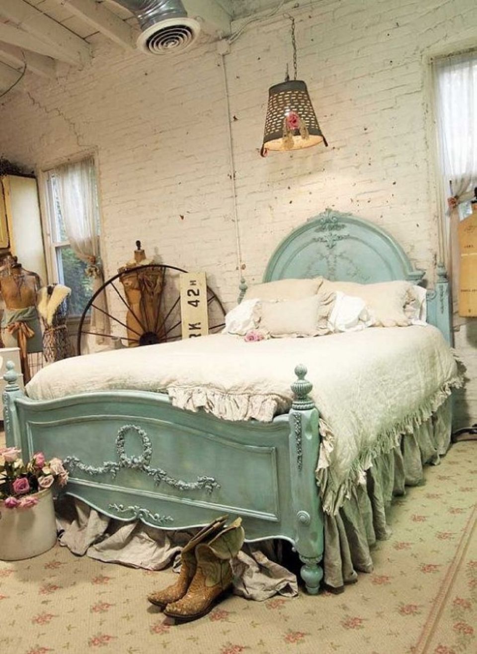 Vintage Concept for bedroom interior