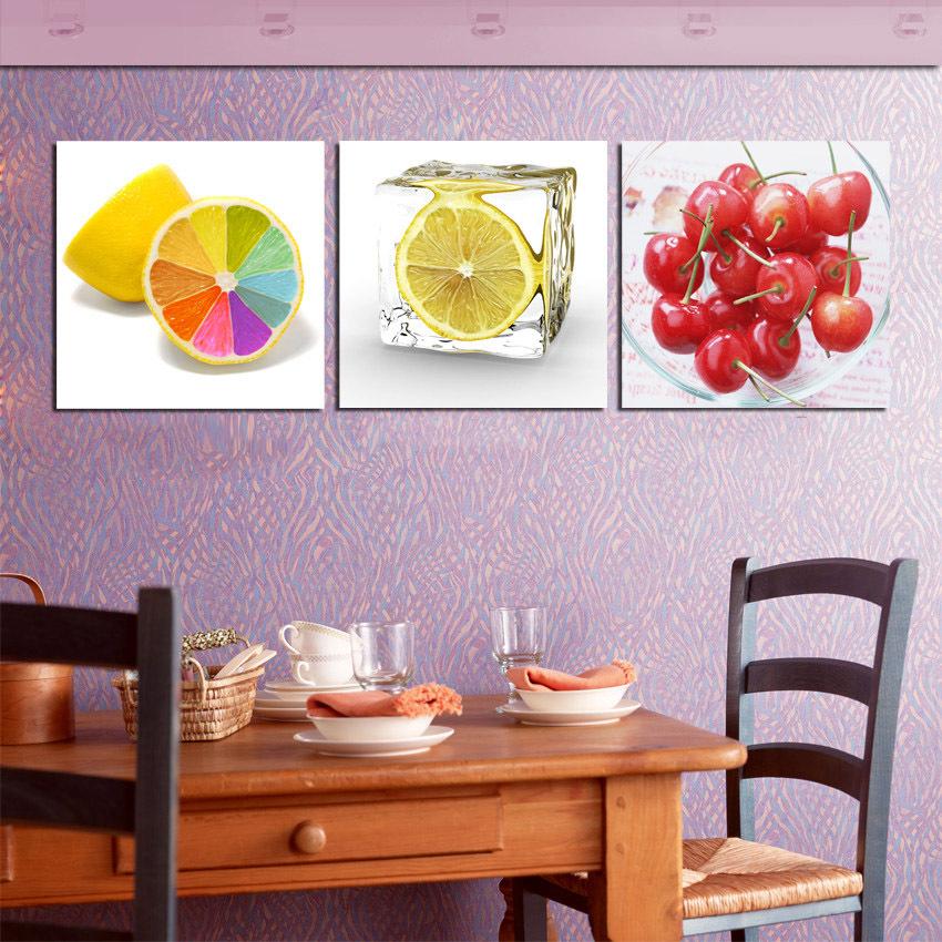 Artsy Kitchen Decor with Paintings